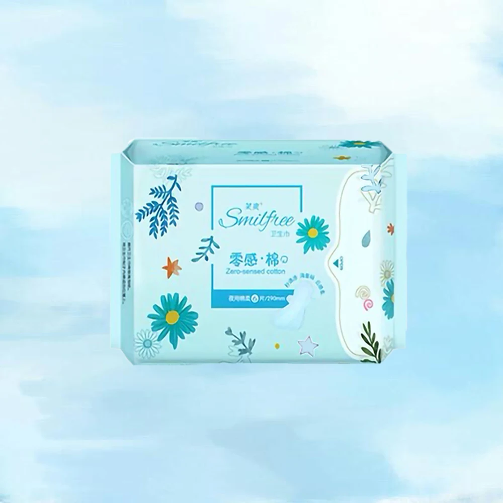 Hot Sale Sex Products Female Cotton Sanitary Pad Brands Sanitary napkin In Kerala For Those Menstrual Days