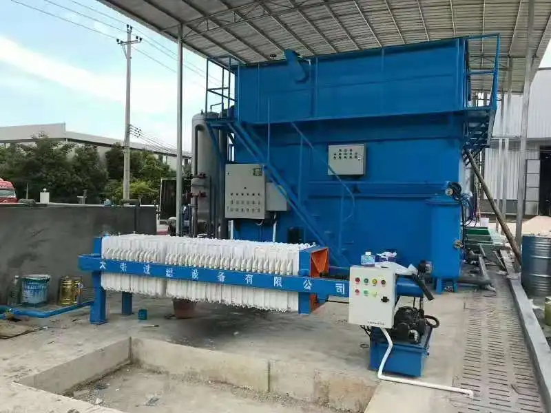 Hydraulic Recessed  Filter Press for Wastewater Treatment and Mixed Sludge Dehydration