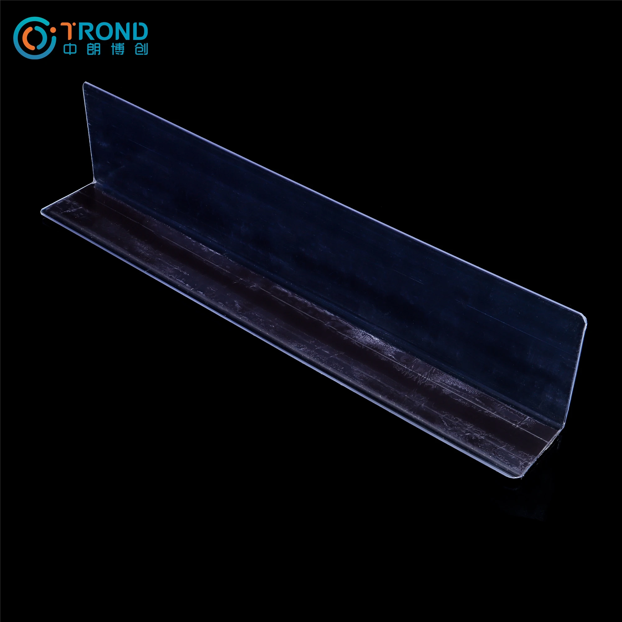 Дисплей для супермаркетов L-образный Магнитный пластиковый разделитель полок металлических необходимые складские принадлежности