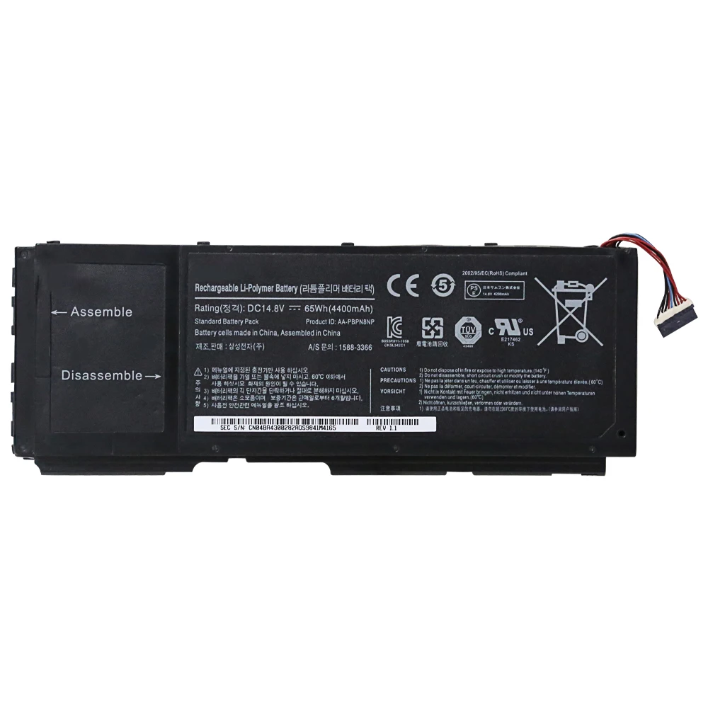 AA-PBPN8NP for samsung laptop batteries BA43-00322A replacement for Samsung NP700Z NP700Z3A NP700Z3C NP700Z4A notebook batteries