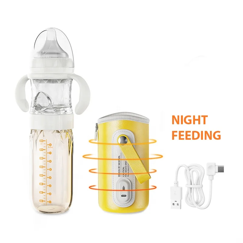 3 In 1 Drinking Hot Milk Powder And Holder Washable Baby Goods Water Bottle Thermos