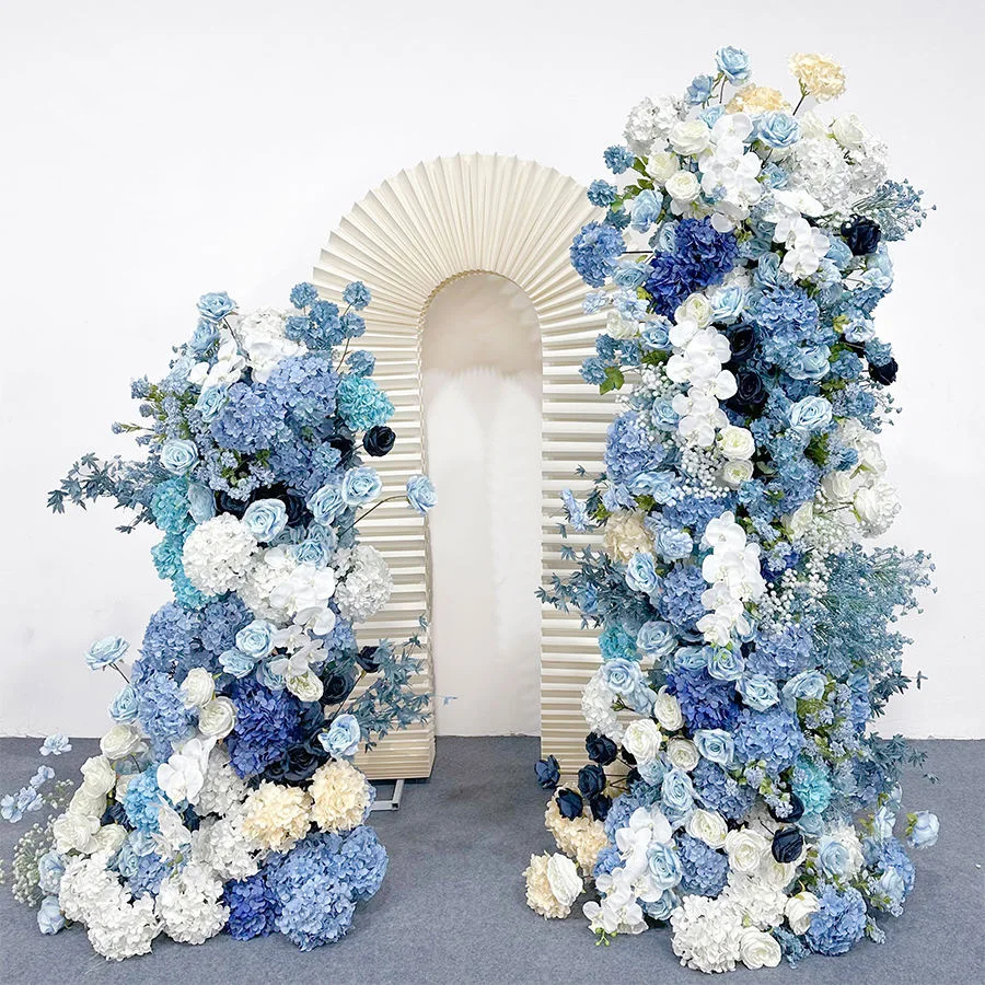 Artificial Flowers For Decoration Arch Fabric Artificial Flower Wall Arch Wedding Full Flower Door Artificial Arch