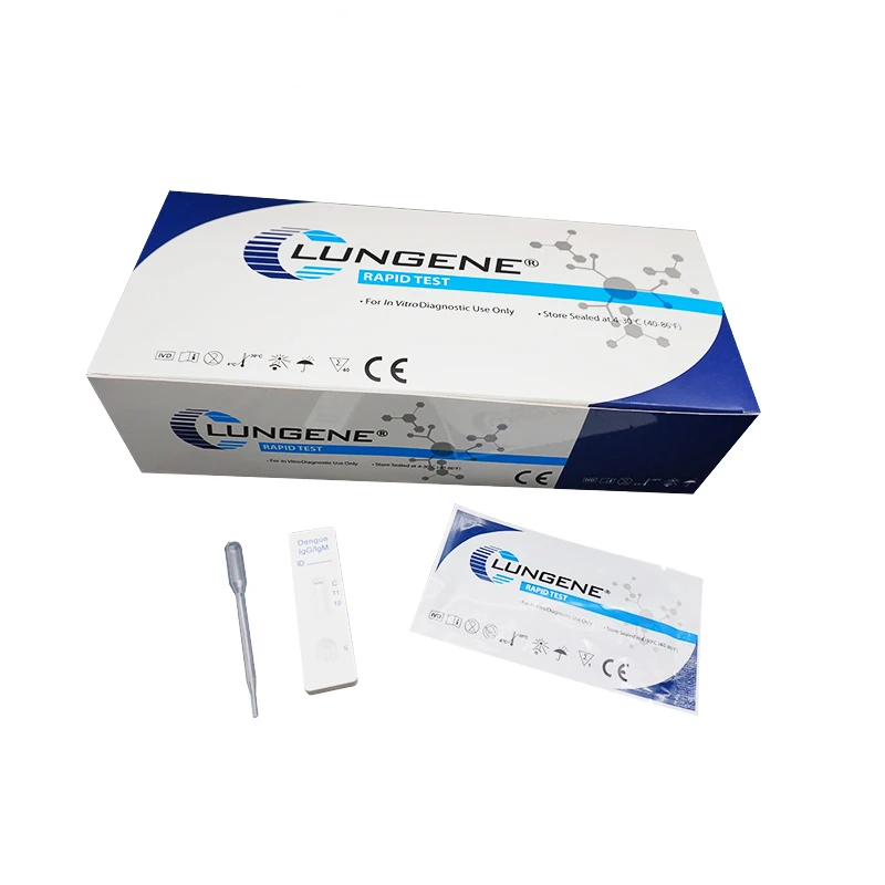 Clungene 25 Set/Box Home Pcr Antigen Rapid Selftest Manufacturers Antigent dengue Test Kit