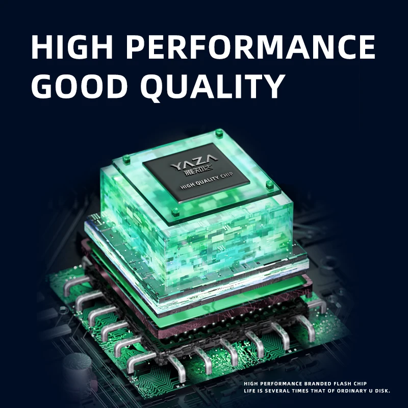 YAZA Metal USB Type-C 128GB Flash Drive 3.2 Own Factory OME Customization special Mobile phone computer conversion Flash Disk