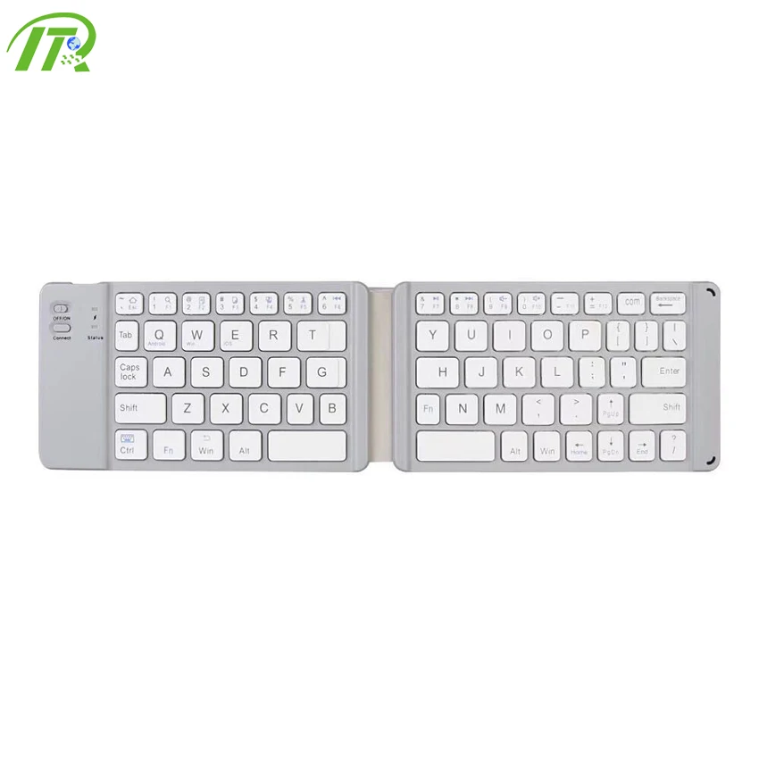Hot Selling Cheap Mini Folding Arabic English Wireless Keyboard for PC Tablet