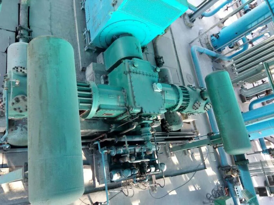 low speed separable air compressor package in cement plant power pant steel plant