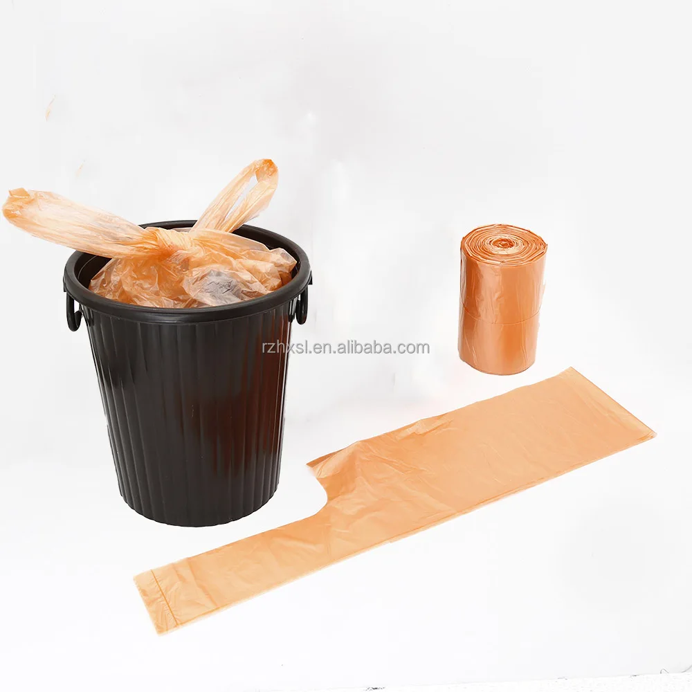 Eco Friendly Bio Degradable Compostable Shopping Bags Biodegradable Plastic Plant Based Material Pla Garbage Trash Bags