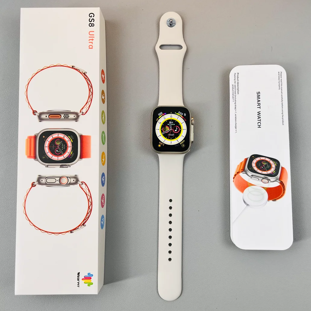 2022 Wearable Device Reloj Inteligente Clone Gs8 Ultra Smartwatch Multi-sports Fashion Series 8 Ultra Reloj Smart Watch