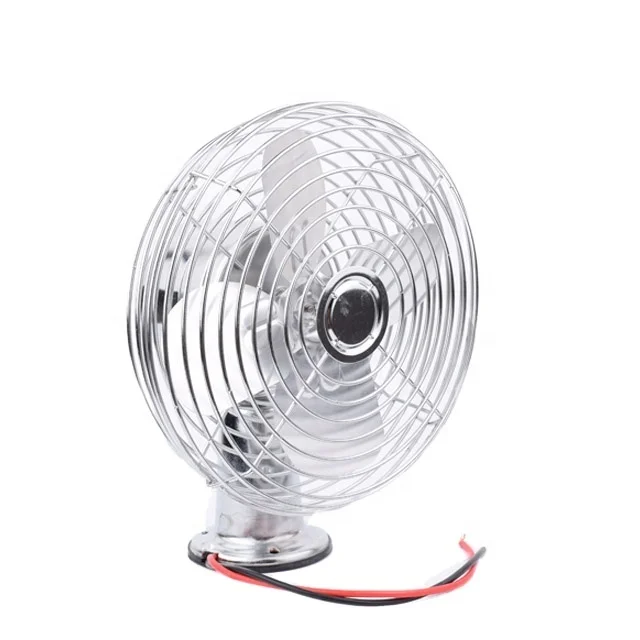 Metal BLADE CAR FAN DC12V/24V 8 Inch TE1-0112S DC12V or 24V