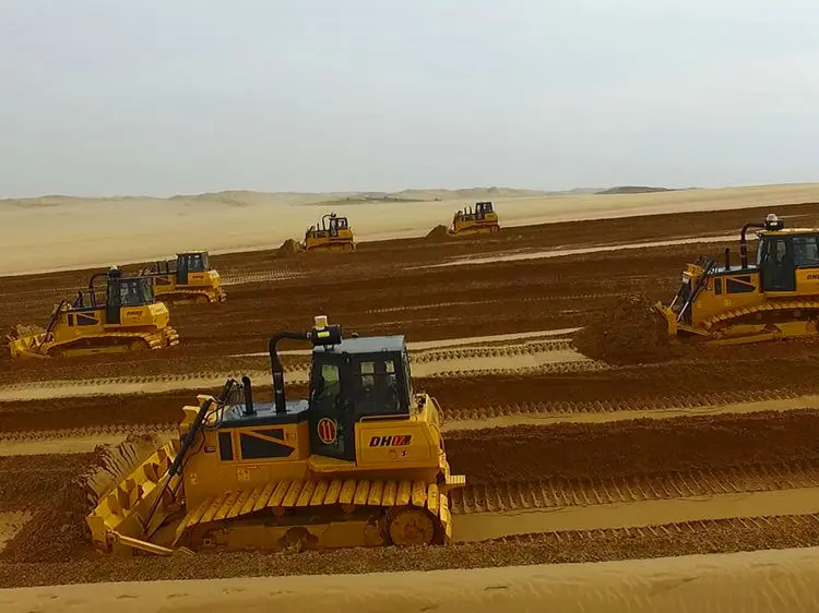 Brand New DH17 Full-Hydraulic 17.5ton 140kw 4.7CMB Crawler Bulldozers with Best Price