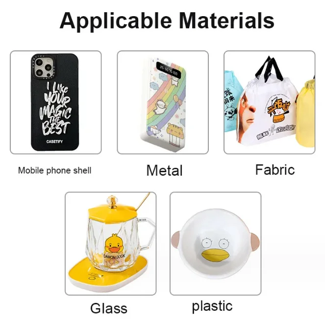 30cm *100m Roll UV Dtf Ab Film Printing for I3200 UV DTF Printer Laminate A Film With B Film Transfer