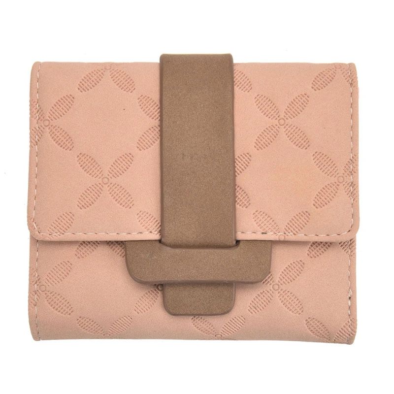 2023 New Minimalist Small Short Cheap hot selling PU leather women customize leather wallet women leather wallet