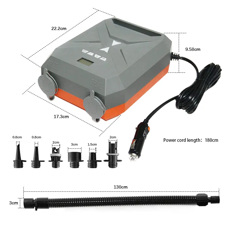 Надувной насос DC12V 20PSI для