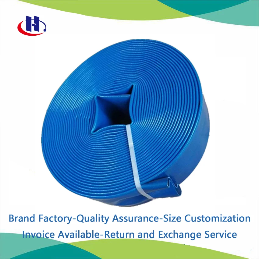 2 3 4 5 Inch Agricultural Irrigation Water Suction Pipe Pvc Layflat Discharge Hose