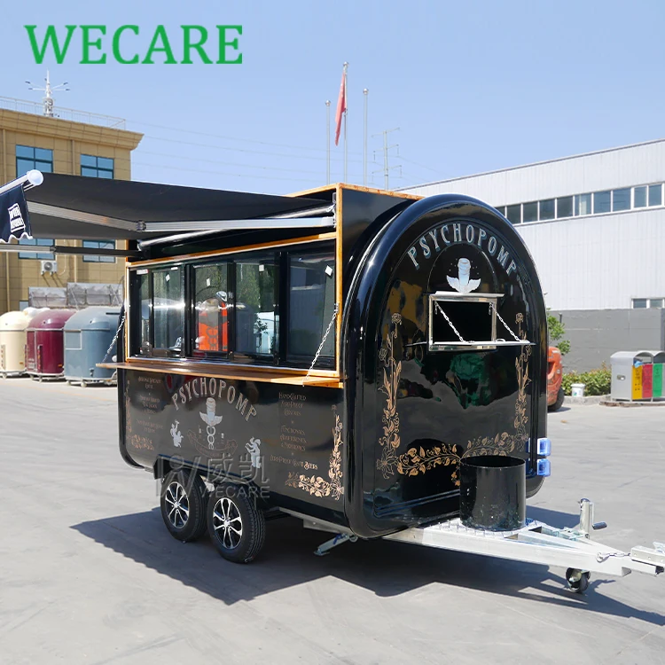 Китайский производитель WECARE винтажный фургон на заказ концессионный с раковиной