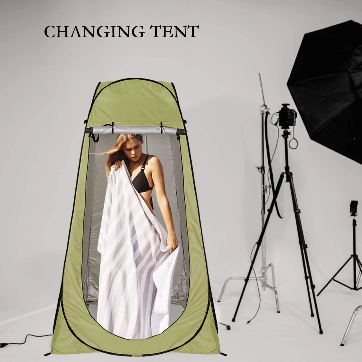 MU Good Quality Outdoor Shower Tent Camping Privacy Shower Tent For Portable Toilet & For A Portable Shower
