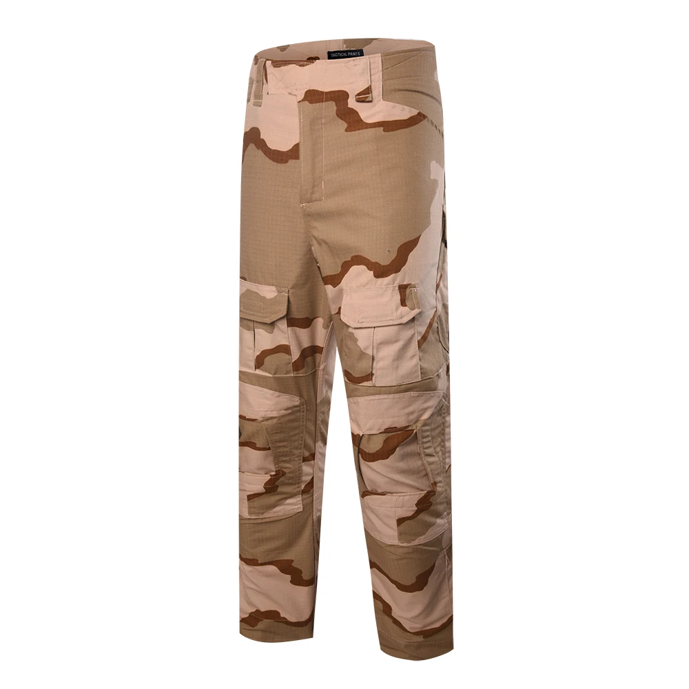 Desert Three color camouflage ACS Combat suit 65% polyester 35% cotton with 100% cotton shirt for training tactical uniform