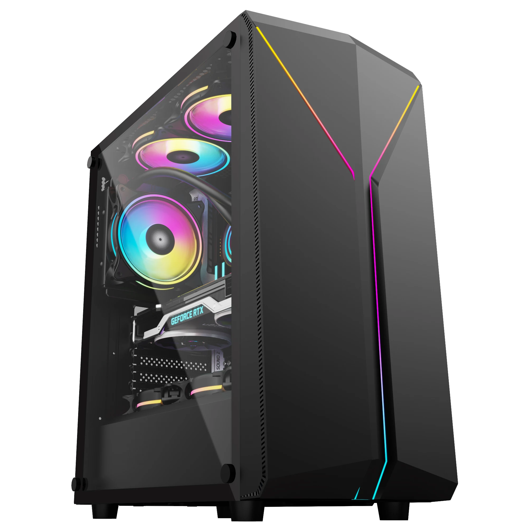 China pc case manufaturers casing high end computer case