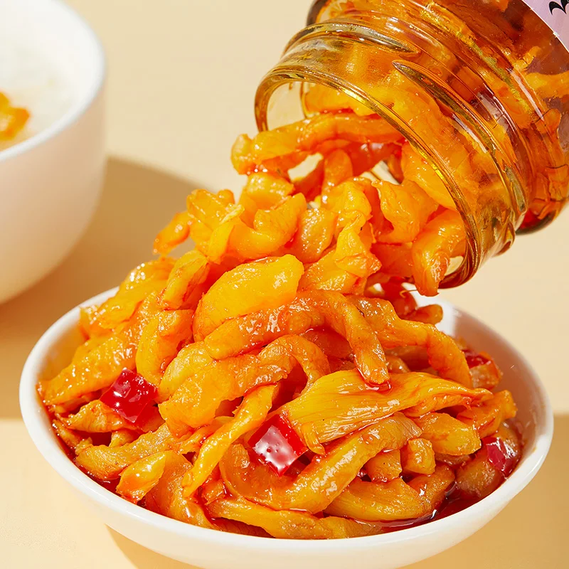 Jixiangju OEM ODM service support spicy dried daikon radish pickled vegetables