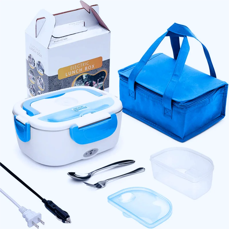 Food Warmer Electric Lunch, boxes With Carry Bag Portable Stainless Steel Electric Lunch boxes/