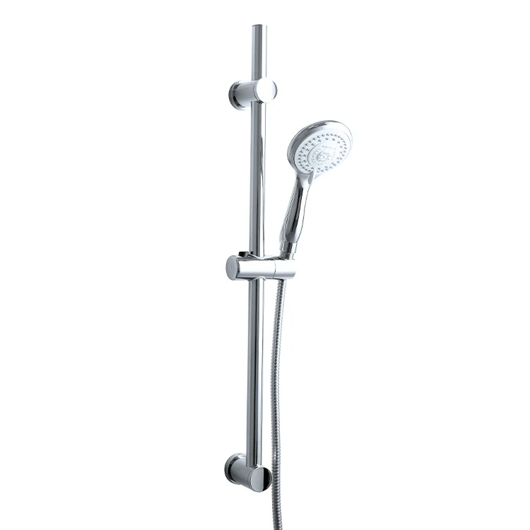 Bathroom Accessories Sliding Bar Wall Mounted Sliding Rail Shower Head Holder Riser Shower Rail Sliding Holder Bar