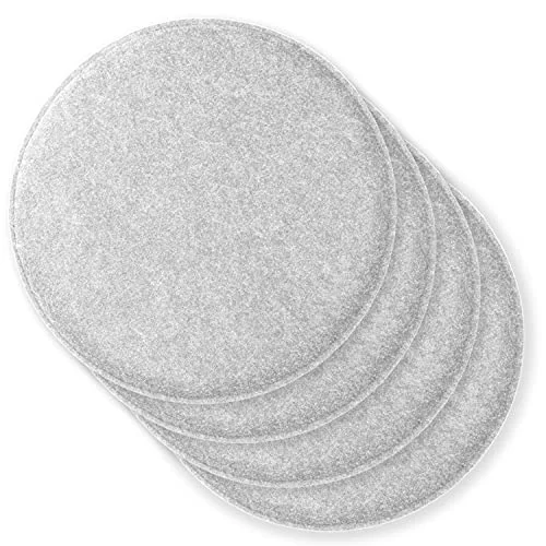 Round Shape Soft Felt Seat Cushions Made From Wool Felt seat pad for home decoration