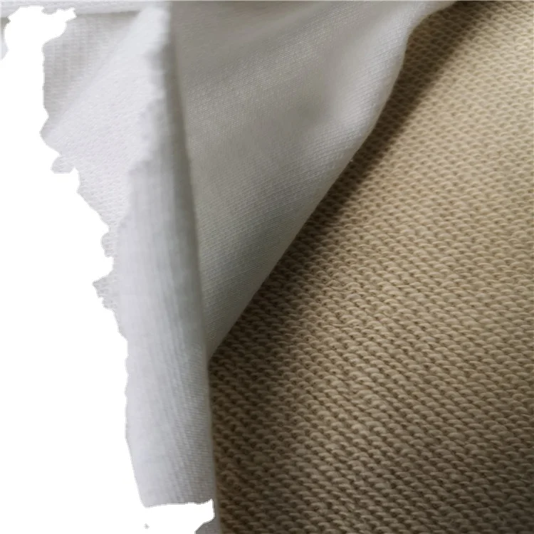 100%Cotton Fish Scale Terry Fabric Cotton Twill French Terry Fabric For Hoodies