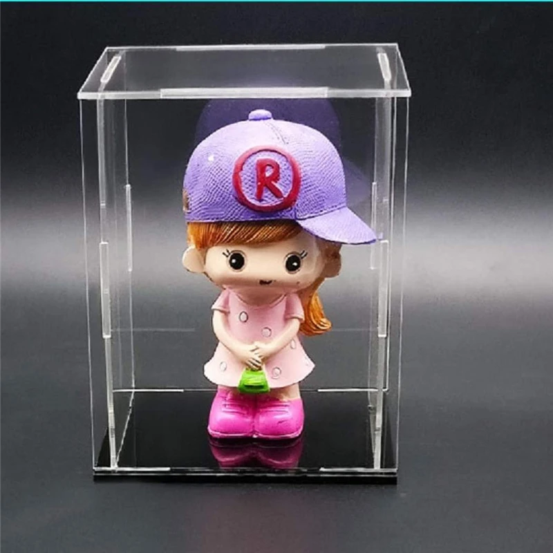 Custom 3 nascar 1:24 PMMA acrylic scale display case for wholesale