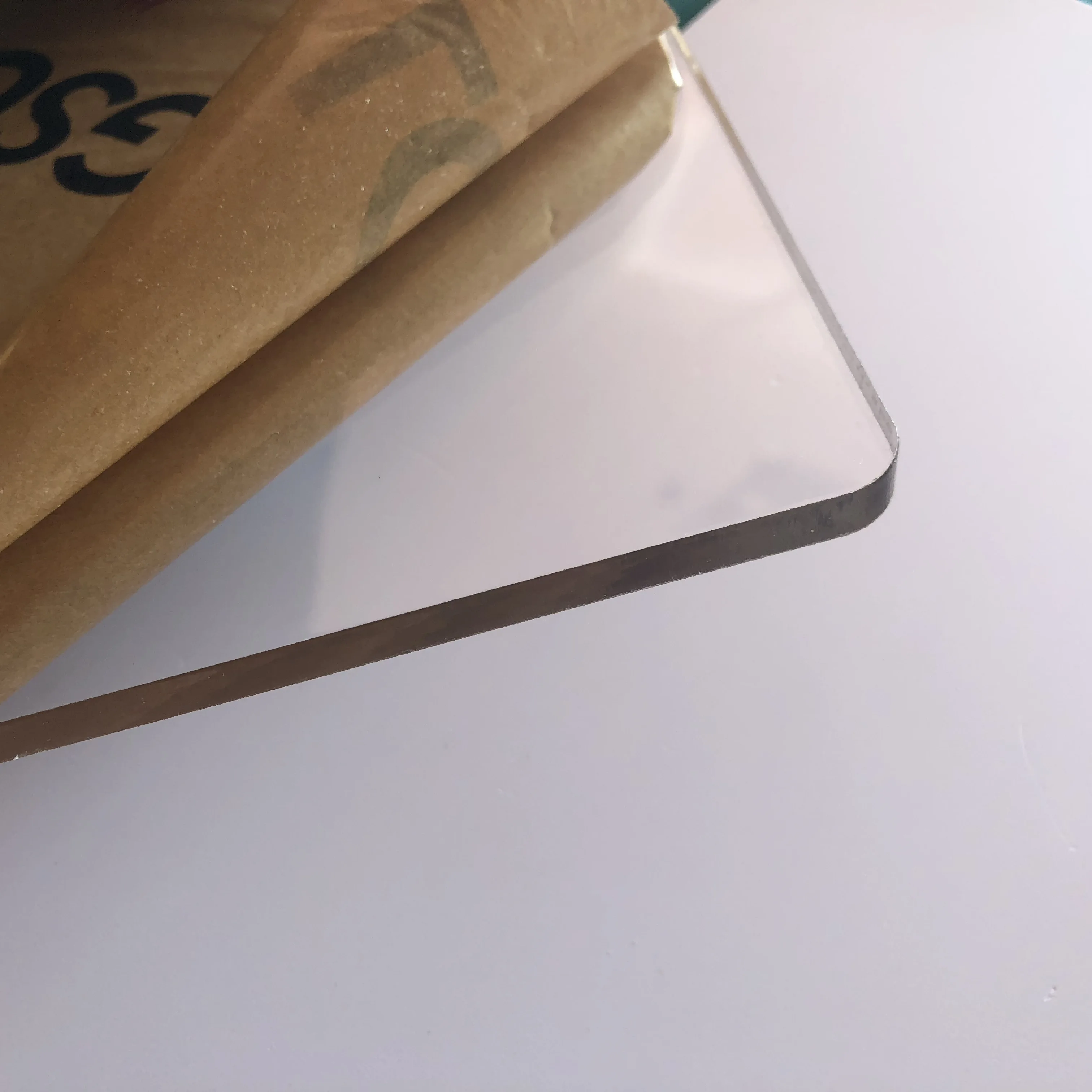 Суперглянцевый прозрачный акриловый лист свинцовый