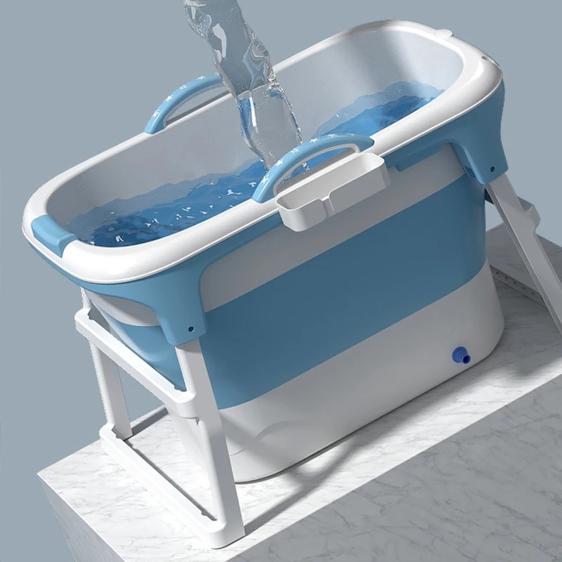 Wannuo Competitively priced plastic portable folding bath for adults with cover and massage roller