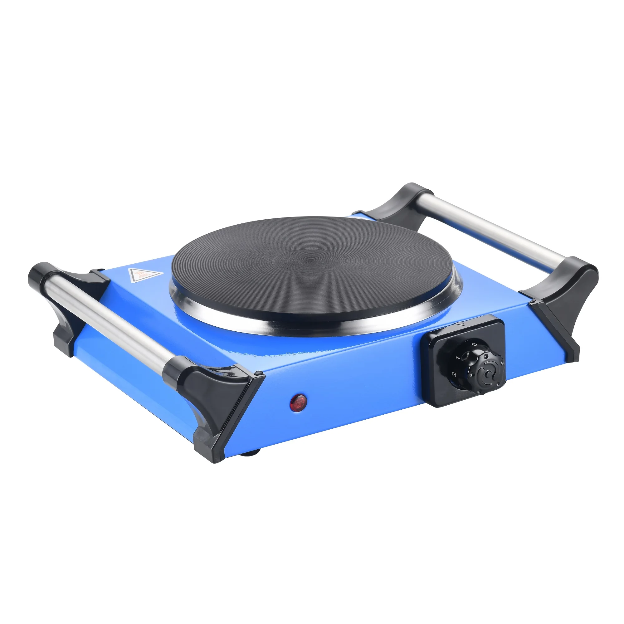 Tianma factory promoted single solid hot plate 1500W  with portable handle various color for option