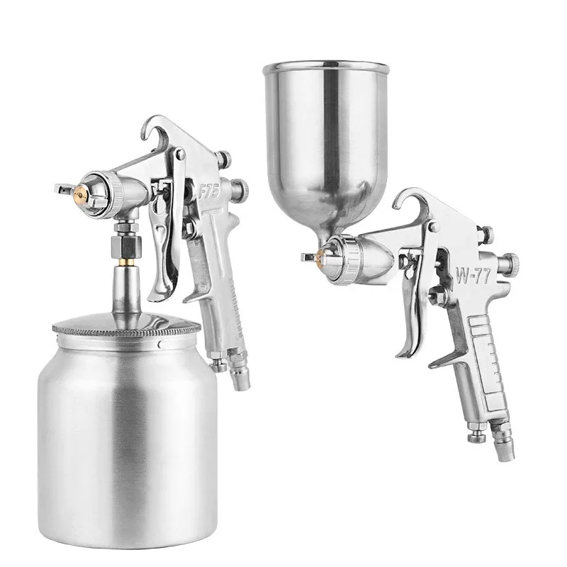 Auto Painting Tools F-75 Air Spray Gun Furniture Paint Sprayer High Atomization Pneumatic Spray Gun For Car Painting