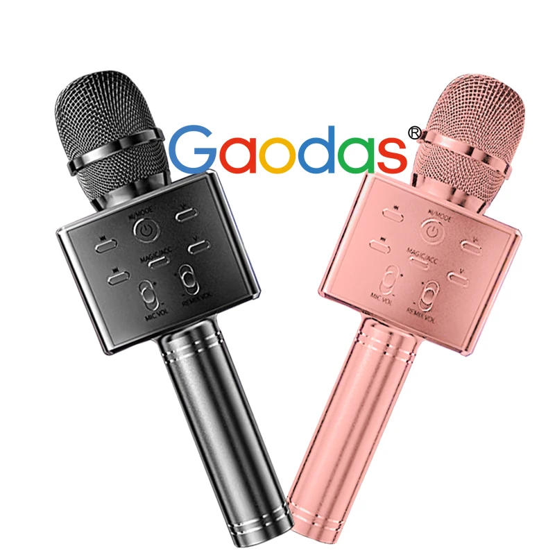 K8 mic direct deal customized household kids wireless condenser karaoke microphone USB studio microfono karaoke