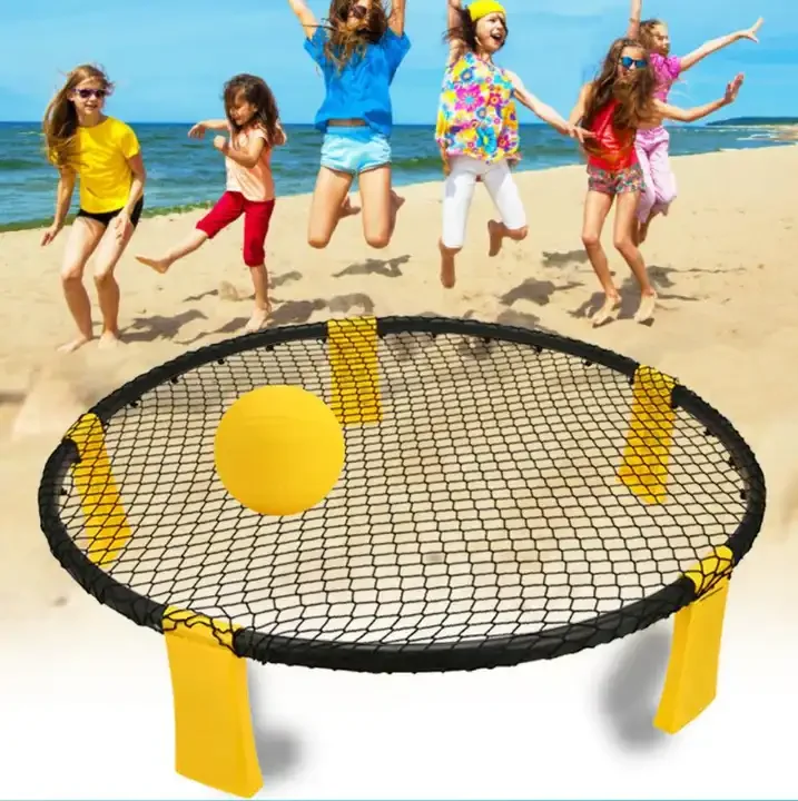 Outdoor Mini Slam Balls Game Set for Adults and Family Including 1 Target,3 PVC balls ,Carry case ,1 Hand Pump