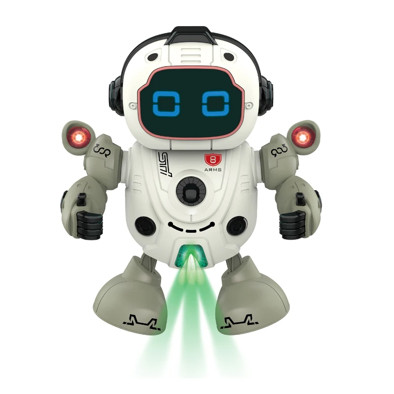 Educational smart gift toy dance intelligent interactive robot toys for kids music and light