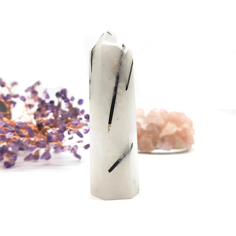 Wholesale High Quality Natural Pink Rose Quartz Obelisk Healing Crystal Terminated Points Stone Tower Crttal Wands