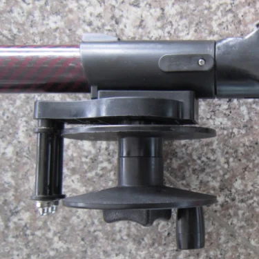 Spearfishing part connector between handles and barrel