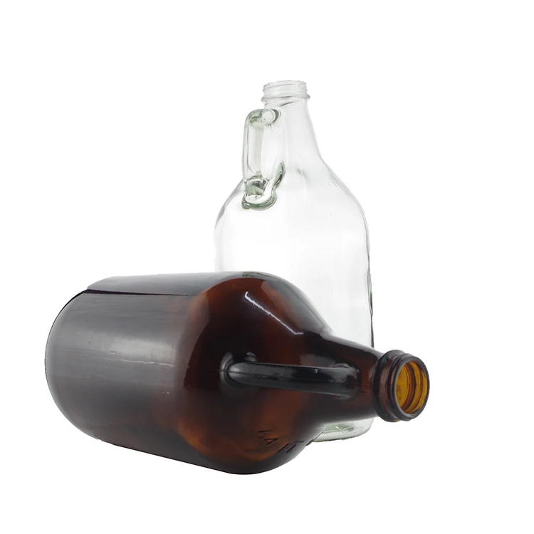 2 Litros 32 oz 64oz Beer Growler Kegerator Vidro De Vidrio Glass 1 Gallon Water Jug