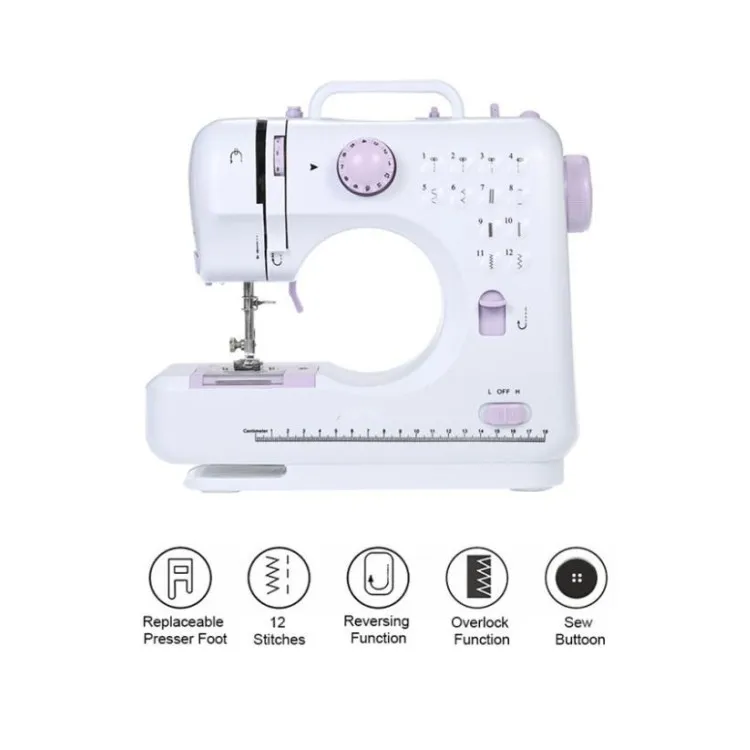 Overlock Mini Household Garment Sewing Machine for Clothes