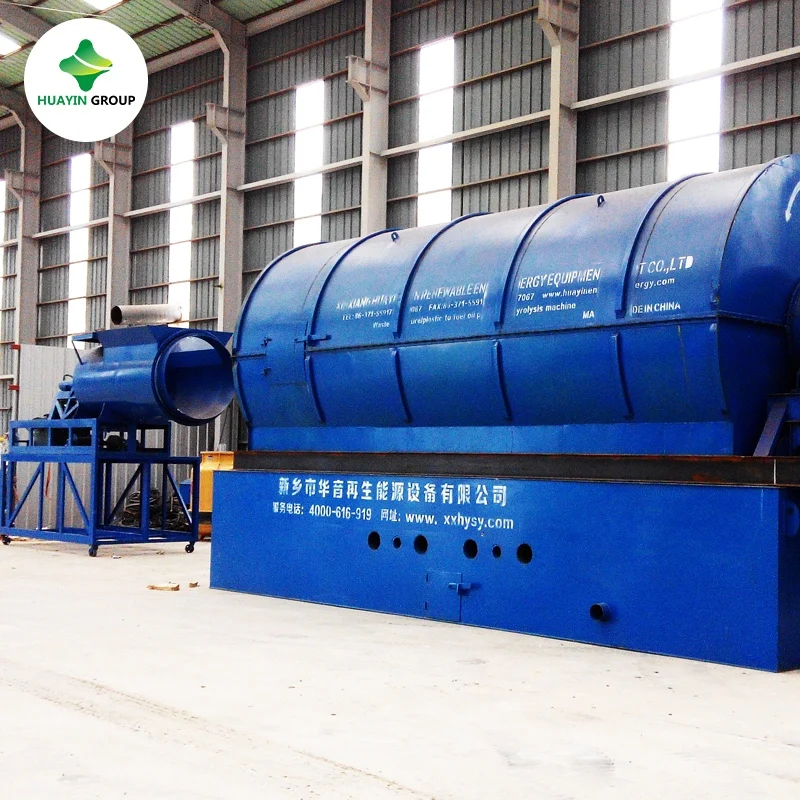 
HY-5 Ton machine pyrolysis of plastic waste recycling to liquid fuel diesel oil reactor 