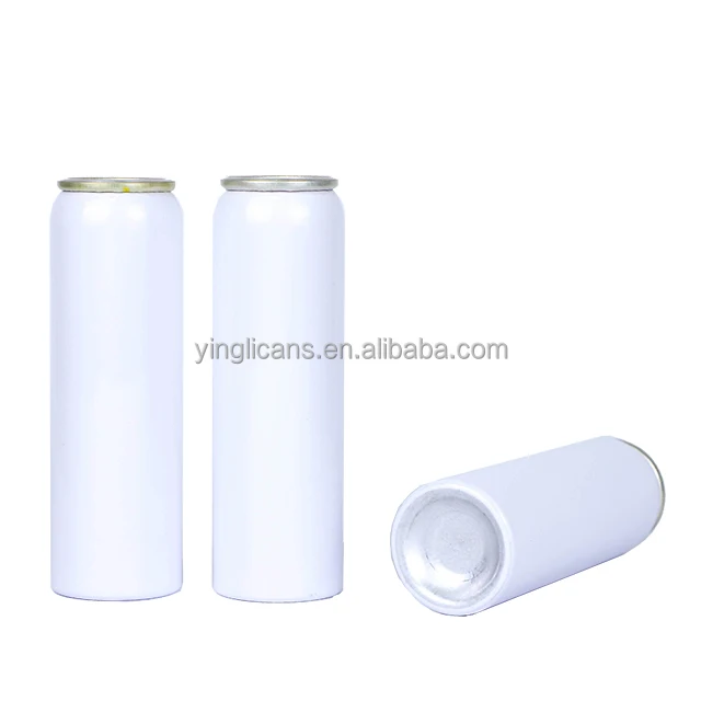Customize Aluminum Spray Can Empty Aerosol Tin Cans with Valve Actuator for Deodorant spray