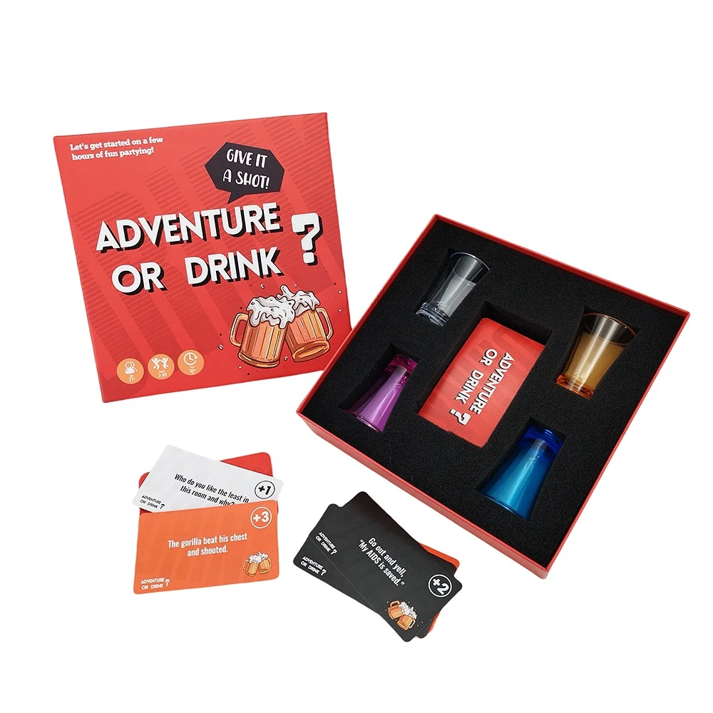 High Quality Custom Playing Card Sets Adult Party Drinking Card Drunk Card Game