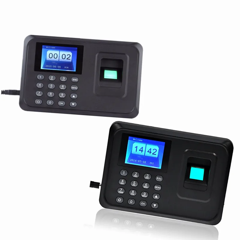 Cheap Employee biometric fingerprint time attendance scanner USB download data for easy use