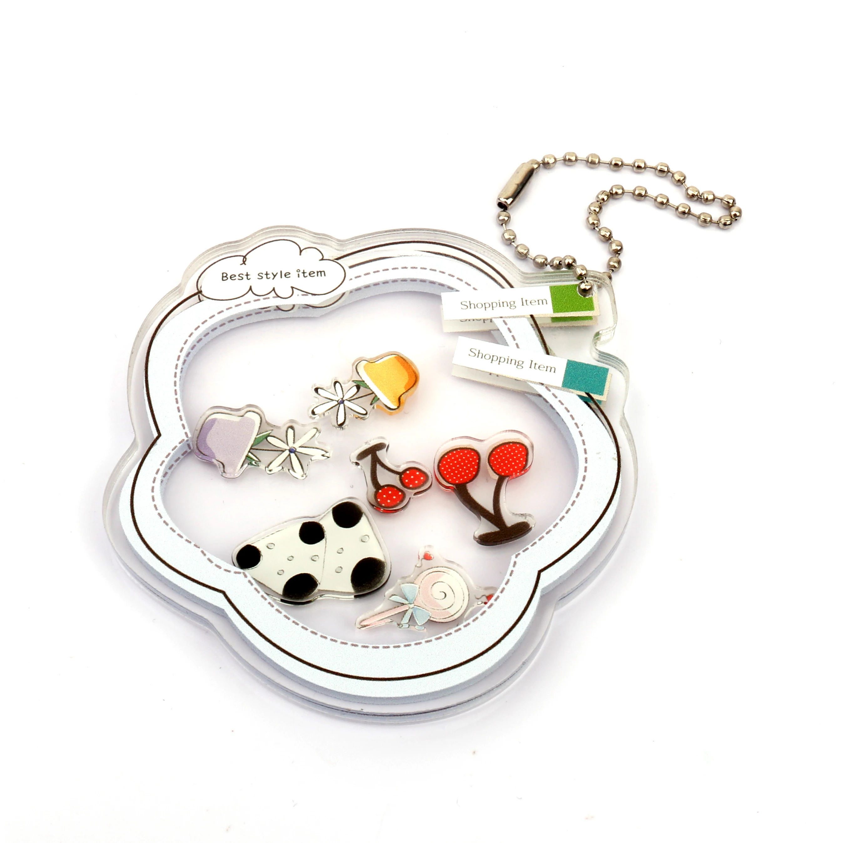 Bomaijie Customized Promotional Gift Personalized Creative Design Acrylic Liquid Shaker