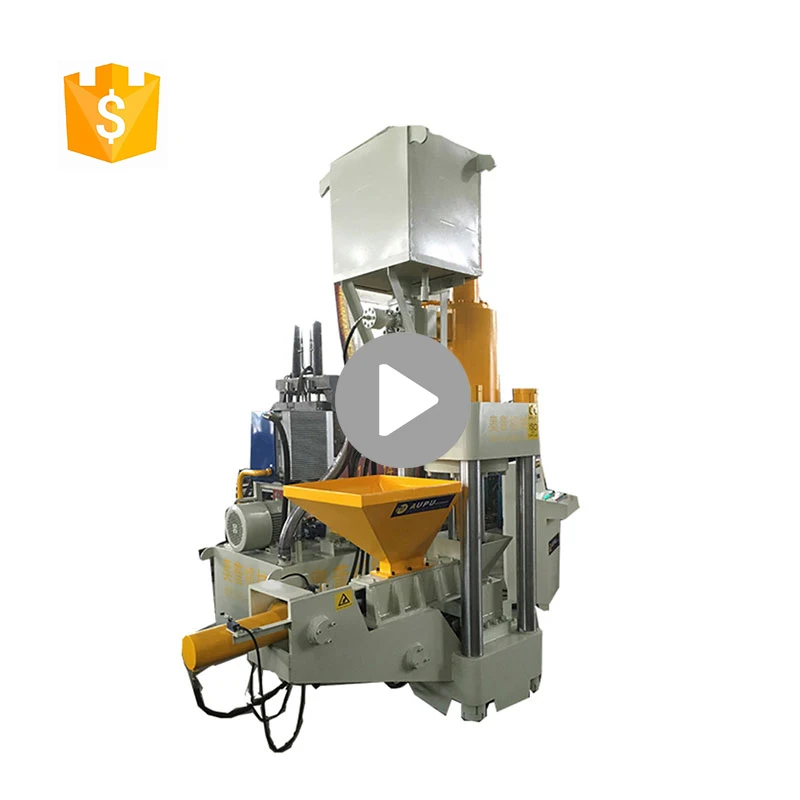 Y83-1800 Vertical High Density Hydraulic Iron Brass Steel Metal Chip Briquetting
