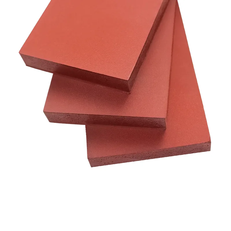 Factory sale 1-70mm industrial flame retardant silicone foam rubber board