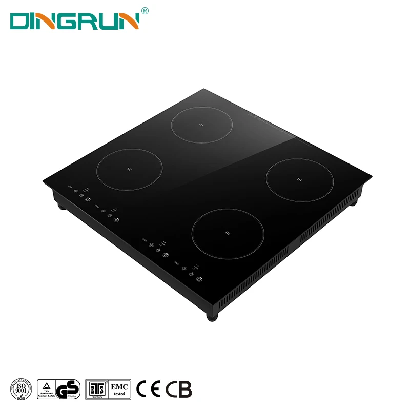 New Induction Cooktop Commercial Induction Stove 4 Burner 2Kw Induction Cooker