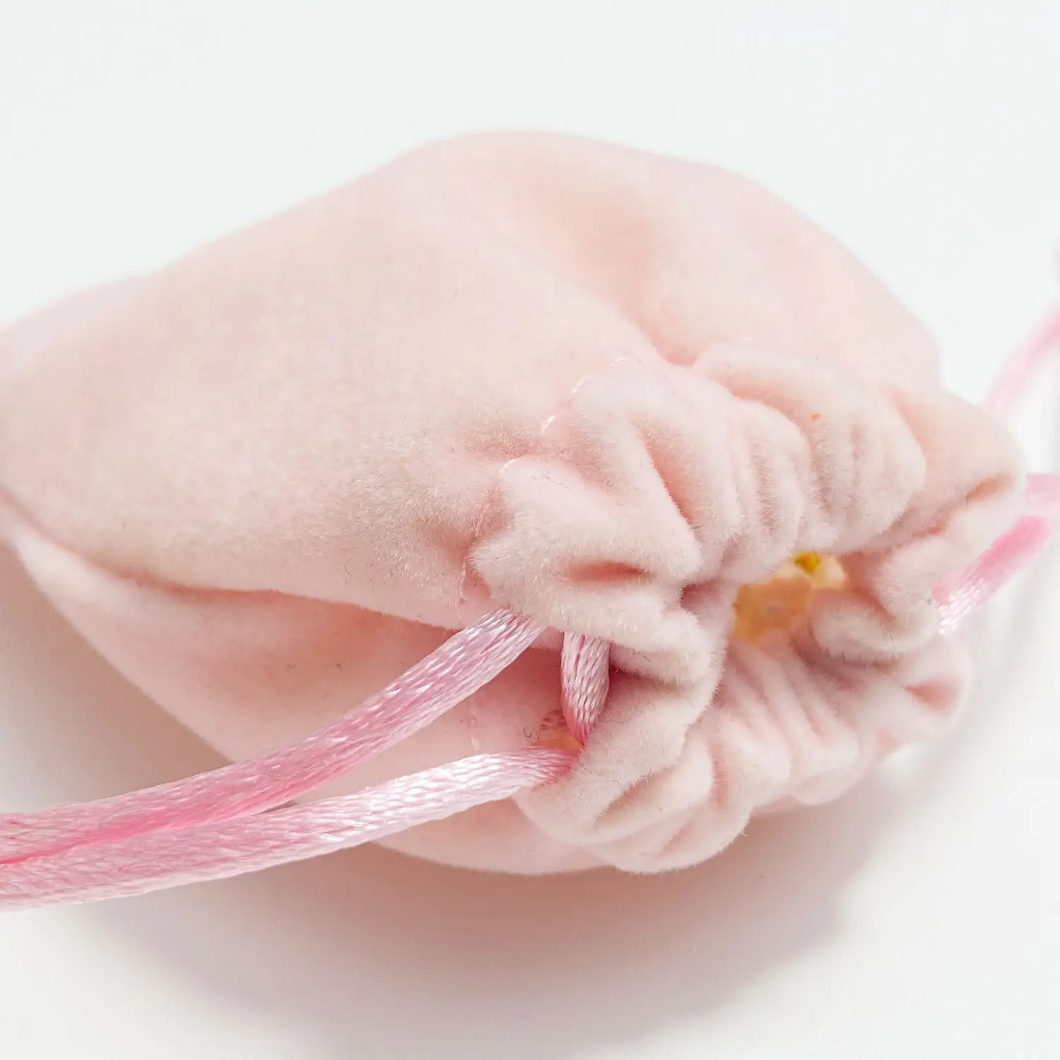 OEM satin embroidery microfiber cotton dust drawstring velvet wholesale small gift  packaging pouch with logo custom jewelry bag