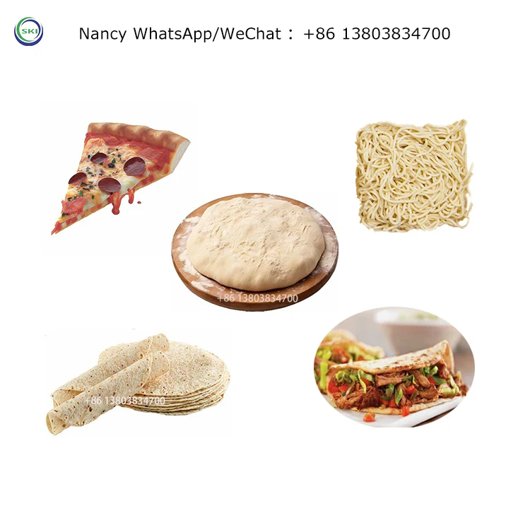 Industrial Bread Dumpling Donuts Dough Mixing Machine Automatic Dough Kneading Mixer Wheat Flour Mixer Machine