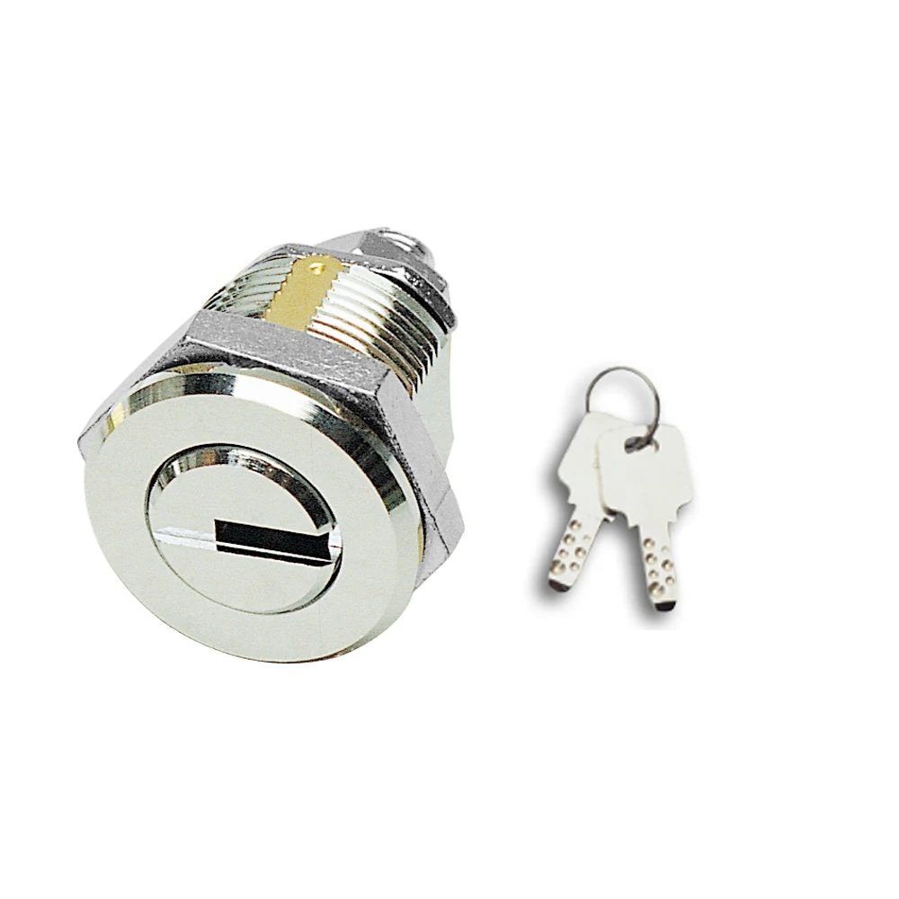 Hoshimoto AC-187 High Security Distribution Electronic Box Brass Chrome Plating Cabinet Coin Lock